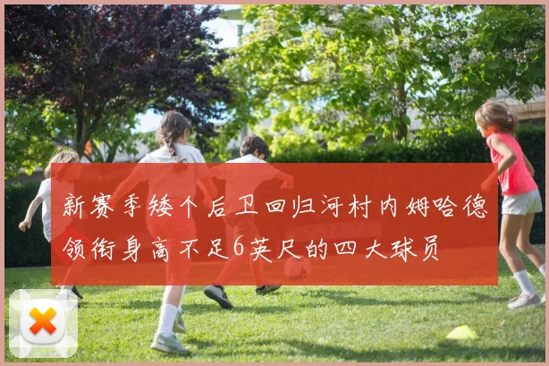 新赛季矮个后卫回归河村内姆哈德领衔身高不足6英尺的四大球员